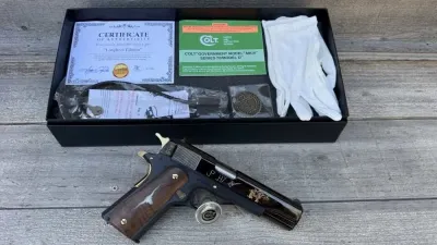 Colt 1911 Custom & Collectible Longhorn #38/100