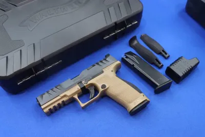 Walther Arms Model PDP FS Pistol 9MM 4.5" 18RD FDE 2-Tone Full Size NEW OR