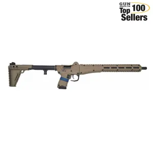 KEL-TEC SUB2000 Gen3 9mm 16.15in 15rd Glk 17/19 Mags Tan Rifle SUB2K9GLKTAN
