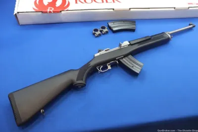 Ruger Model MINI THIRTY Rifle 7.62X39MM 18" Stainless MINI-30 5853 20RD New