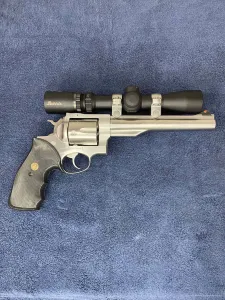 Ruger Redhawk 44 mg with scope