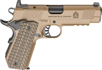 SPRINGFIELD 1911 TRP 9MM AOS - 4.25in. 9RD COYOTE BROWN