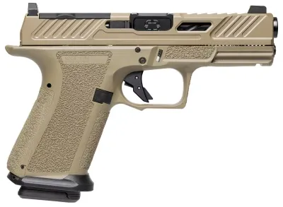 SHAS MR920 9MM FDE ELITE OPTIC SLIDE 10RD