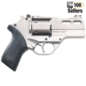 CHIAPPA FIREARMS Rhino 30DS 357 Mag 3in 6rd Nickel Plated Revolver 340-290