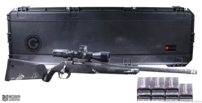 Gunwerks ClymR 7 Saum Bolt Action Rifle 20" w/Kahles 3.5-18x50mm- Used (XX)