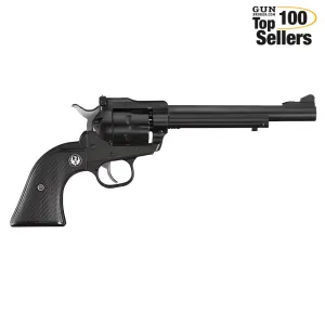 RUGER Single-Six Convertible 22 LR/22 WMR 6.5in 6rd Blued Revolver (0622)