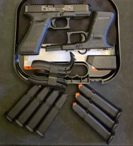 Glock 45 Gen 5, Full Kit, 7 Magazines, Extra Glock 19 Gen 4 Frame