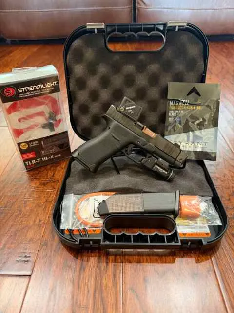 BNIB GLOCK 43X COA W/ RAMJET for sale in Houston Texas