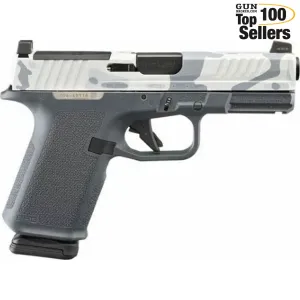 RUGER RXM 9mm Luger 4in 15rd White Camo Semi-Auto Pistol (19421)