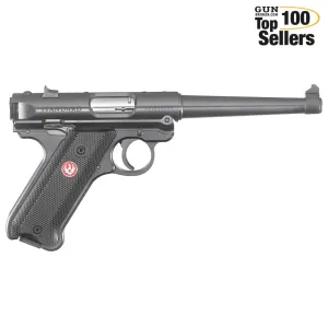 RUGER Mark IV Standard 22LR 6in 10rd Blued Rimfire Pistol (40105)