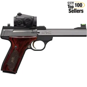 BROWNING Buck Mark 22LR 5.5in 10rd Medallion Rosewood Vortex Red Dot Pistol