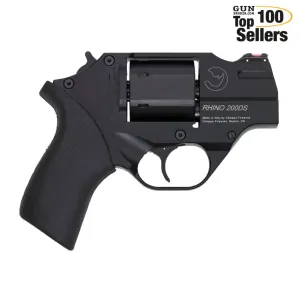 CHIAPPA FIREARMS Rhino 200DS 357 Magnum 2in 6rd Black Anodized Revolver New