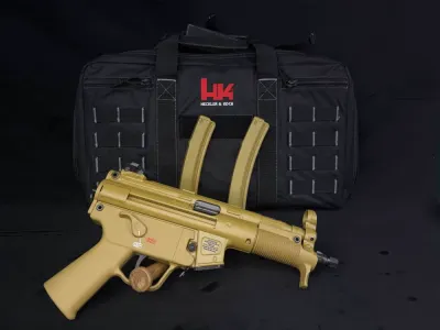 New! Heckler & Koch SP5K PDW RAL 8000 5.8" Barrel 2 30 RND Magazines Current Bid $2,675.00 3d 23h | 19 Bids