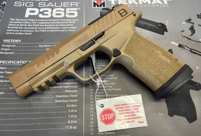 Sig Sauer P365 DH3 COMP 9mm 3.7" OR COY 21+1