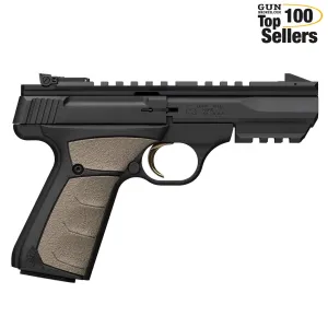 BROWNING Buck Mark Black Label FDE .22LR 4in 10rd Semi-Auto Pistol 51601490