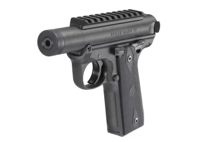 Ruger Mark IV 22/45 Silencer Shop Edition .22 LR Pistol 3" 10rd Black 40179