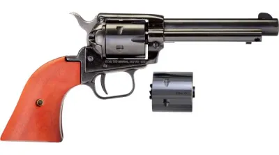 HERITAGE ROUGH RIDER 22 LR/22 WMR 4.75" 6-RD REVOLVER