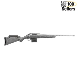 RUGER American Generation II 204 Ruger 20in 10rd Gray Splatter Rifle 46908