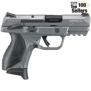 RUGER American Pistol Compact 9mm Luger 3.55in 17rd Cerakote Gray (8683)