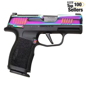 SIG SAUER P365X Rainbow 9mm 3.1" 2x12rd Mags Semi-Auto Pistol 365X-9-RBT-MS