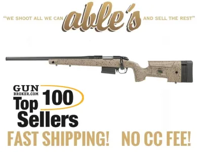 Bergara B-14 HMR Left Hand B14S351LC, 308 Win, 20", Brown Graphite, NIB