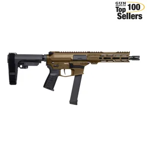 CMMG Banshee FE MkGs 9mm 8in 33rd Midnight Bronze Pistol (99A520F-MB)