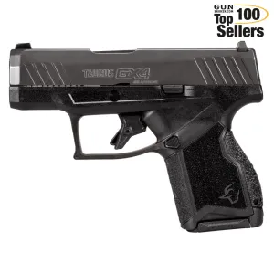 TAURUS Gx4 9mm 3.0'' 1x11, 1x13 Rds Gray Graphene Pistol (1-GX4M93GR)