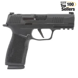 SIG SAUER P365-XMACRO 9mm 3.7" 2x 17rd OR Black Nitron Pistol 365XCA-9-BXR3