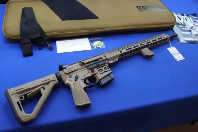 FAXON Model FF15 AR15 Rifle 6MM ARC CNC Custom FDE Tactical Carbine LIMITED