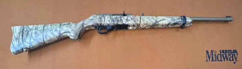 NEW IN BOX- Ruger 10/22- 18.5"Bronz w/Go Wild Camo for sale in Dallas Texas