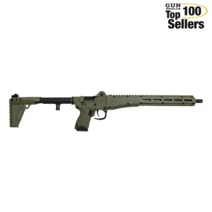 KEL-TEC SUB2000 Gen3 9mm 16.15in 15rd Glk 17/19 Mags OD Rifle SUB2K9GLKGRN