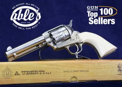 Uberti 1873 Outlaws & Lawmen "Patton" 356729, 45 ACP, 4.75, 6 Rd, NIB