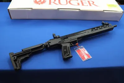 Ruger Model LC CARBINE Rifle 5.7X28MM 16" Threaded Folder 20RD NEW 19300 SA