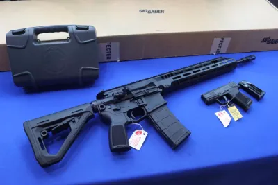 Sig Sauer 516 G3 AR15 Rifle P365 Pistol FREEDOM PACKAGE 2-GUN Combo 556 9MM