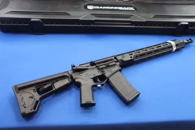 Diamondback DB15 Premium AR15 Rifle 5.56 CMC TRIGGER 16" MLOK Billet AR New