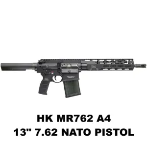 HK MR762 A4 13" 7.62 NATO PISTOL (81001052)