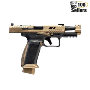 CANIK TTI Combat 9mm 4.6in 18rd Bronze Semi-Automatic Pistol (HG7854-N)