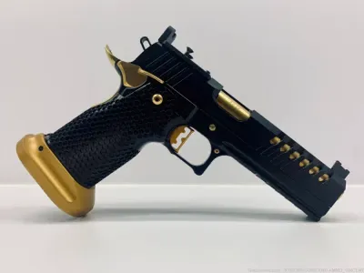 MPA DS9 HYBRID 5" 9MM BLACK AND GOLD (DS9HYB-G)