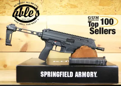 Springfield Kuna Pistol PDW KN9069BFSA, 9mm, 6.12", 30 Rds, W/Brace, NIB