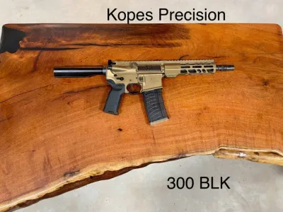 Kopes Precision 300 BLK Pistol Burnt Bronze