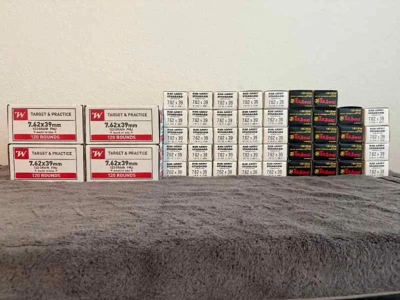 ***BOXED 7.62X39MM AMMO FOR SALE for sale in San Antonio Texas