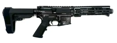 ZEUS ARMS AETHER DARKSIDE STITCH 5.56 PISTOL 7.5in. SBA3 BRACE 1-30RD MAG