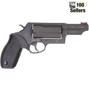 TAURUS Judge Revolver, .45LC/.410, 3in Brl, Fiber Optics Sights, 5 Rd