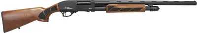 IVER JOHNSON PUMP 12GA 3in. - 30in.VR BLACK WALNUT