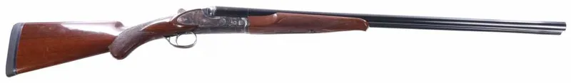 HUGLU Ringneck 3" 20ga Side By Side Shotgun 28" Case Hardened