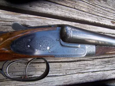 A Very Fine Masquelier Sidelock SXS, pre-1922, Numbers Matching, 12 gauge Similar quality as a Francotte but rarely seen