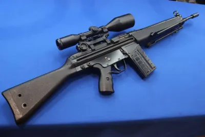 Heckler & Koch HK91 Rifle 308 7.62 NATO West German Scope H&K 1978 PREBAN