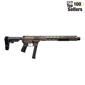 CMMG Banshee MkGs 9mm 10.5in 33rd Midnight Bronze Pistol (99A80A7-MB)