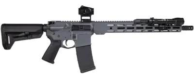 SHARK COAST TACTICAL AR15 GREY NIGHT BUNDLE-CA COMPLIANT 556 16IN BARREL 10