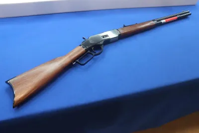 Winchester Model 1873 SHORT RIFLE 45 COLT 20" Lever Action M73 LA 45LC Wood